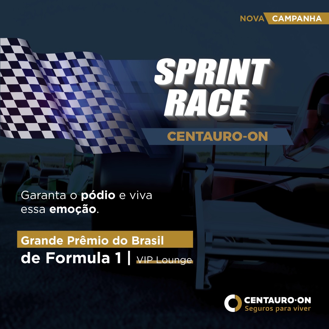 Campanha Sprint Race leva corretores parceiros para o VIP Lounge da Fórmula 1 no Brasil